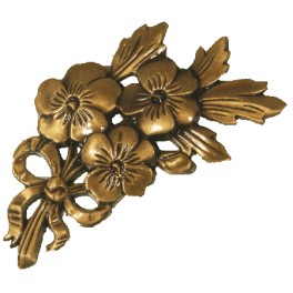 Palmette de pensées 12 cm