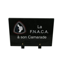 Plaque avec logo FNACA 30*23