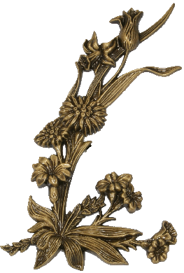 Palme de fleurs 37 x 21