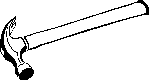 Marteau de charpentier